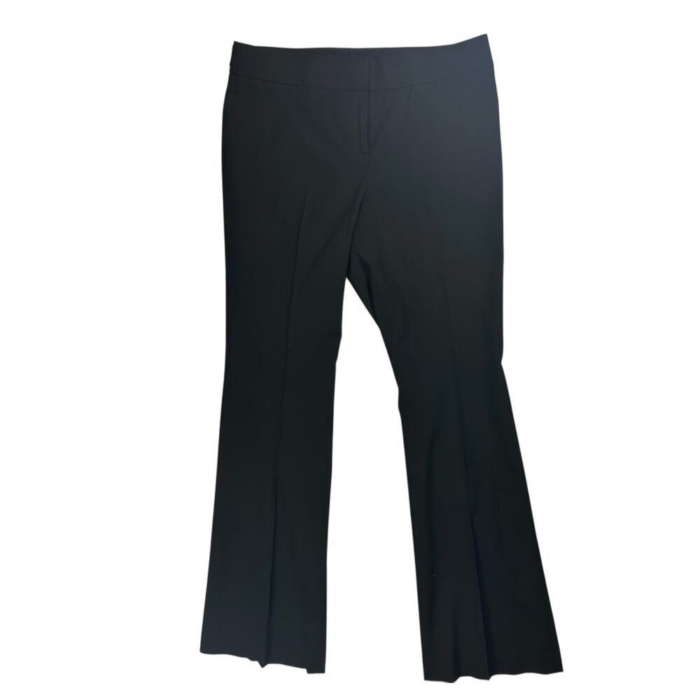 Nordstrom Halogen Quinn Fit Womens Sz 10 Black Dress Pants Trouser Bootcut Work